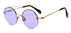 Circular Color Sunglasses Purple / Resin