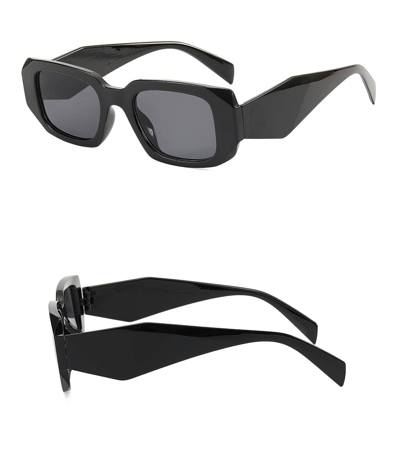 Classic Rectangle Polygon Eyewear