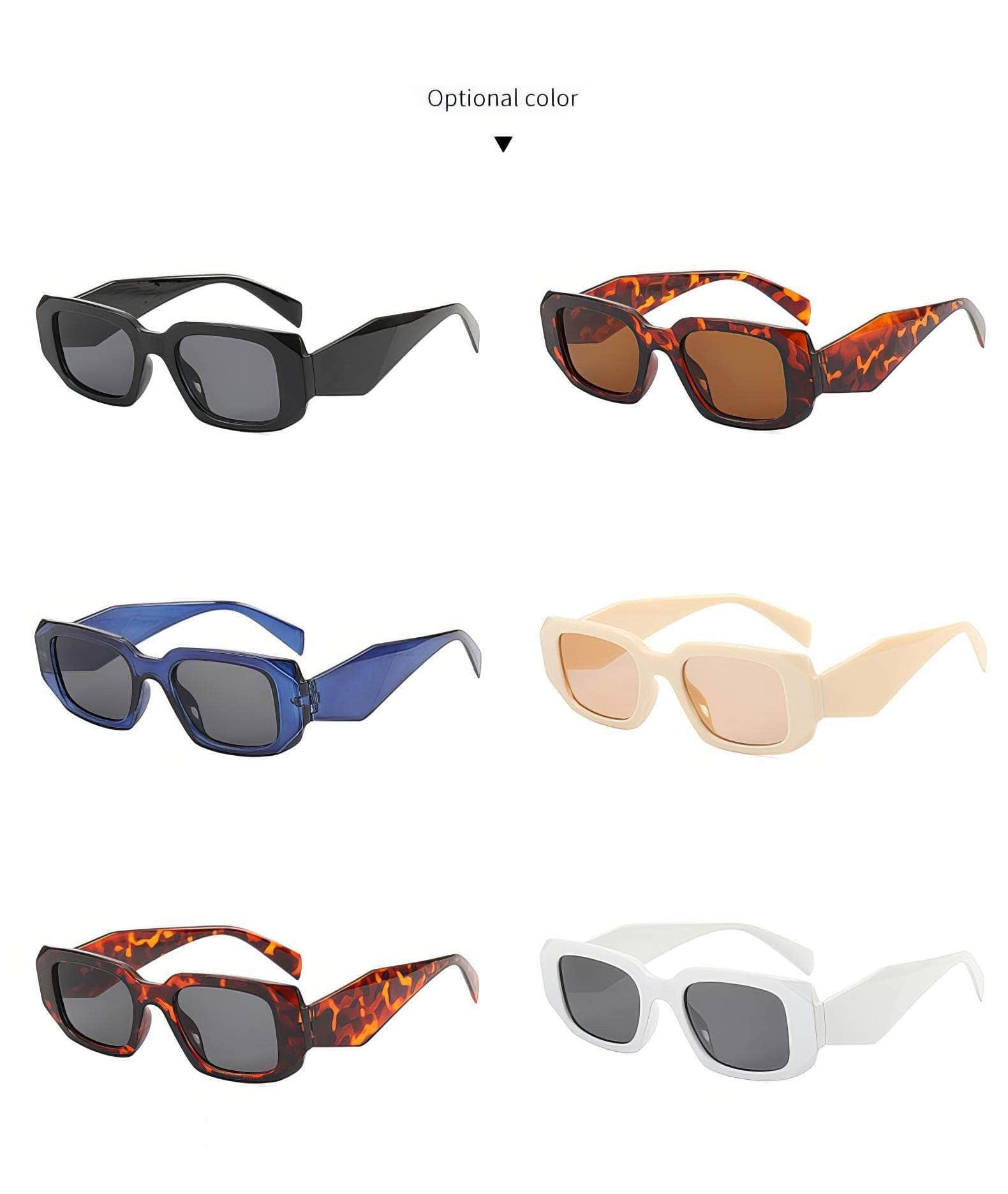 Classic Rectangle Polygon Eyewear