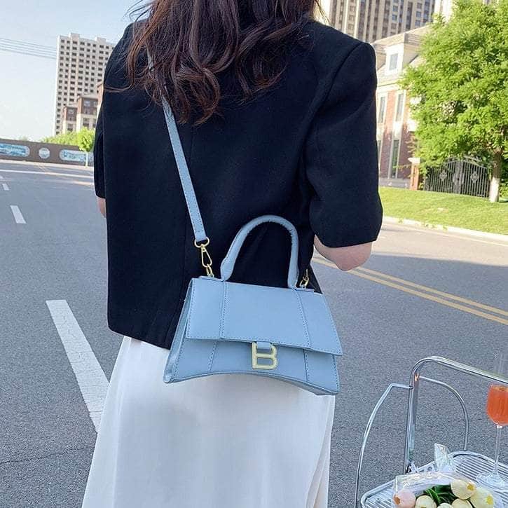 Classy Crossbody Purse with a Fashionable Top Handle