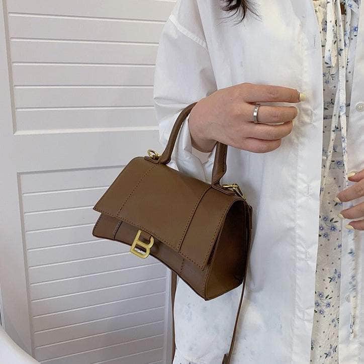 Classy Crossbody Purse with a Fashionable Top Handle