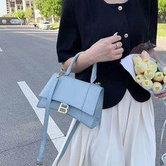 Classy Crossbody Purse with a Fashionable Top Handle