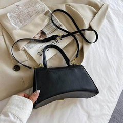 Classy Crossbody Purse with a Fashionable Top Handle