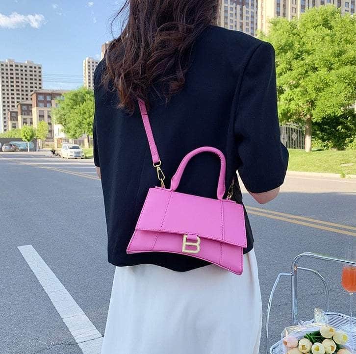 Classy Crossbody Purse with a Fashionable Top Handle
