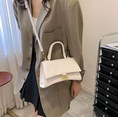 Classy Crossbody Purse with a Fashionable Top Handle