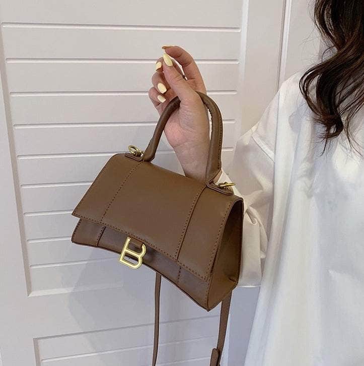 Classy Crossbody Purse with a Fashionable Top Handle