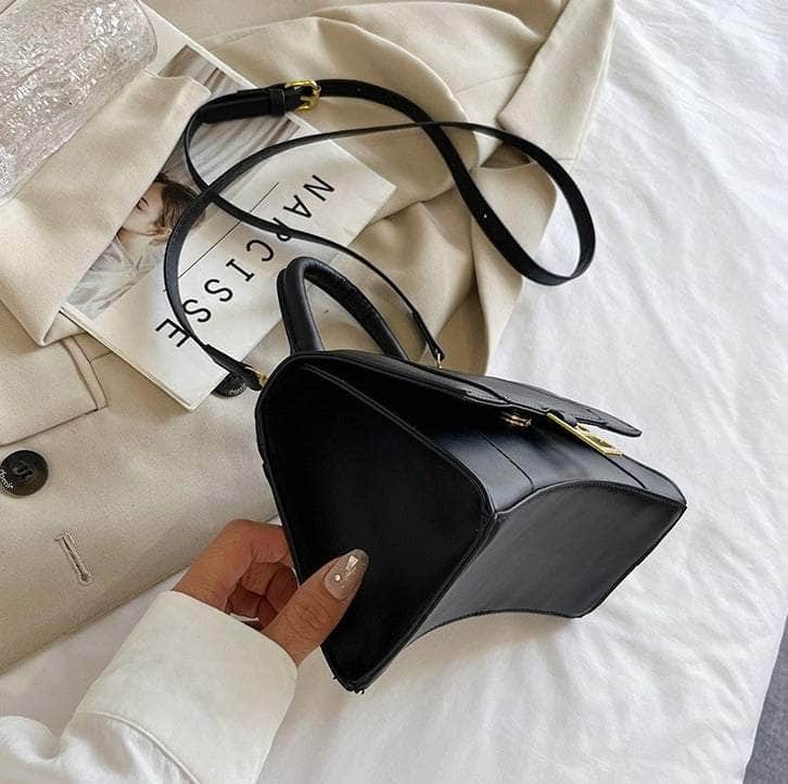 Classy Crossbody Purse with a Fashionable Top Handle