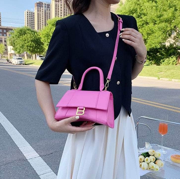 Classy Crossbody Purse with a Fashionable Top Handle