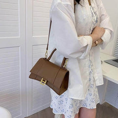 Classy Crossbody Purse with a Fashionable Top Handle