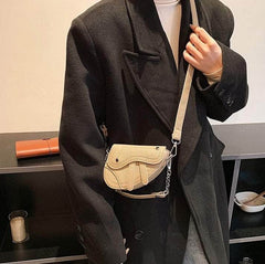 Classy Saddle Leather Bag