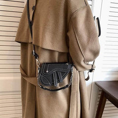 Classy Saddle Leather Bag