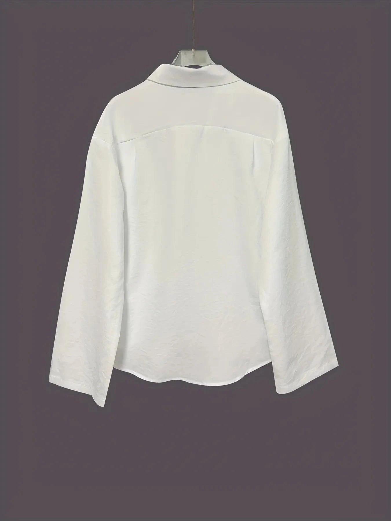 Collared Neck Long Sleeve Shirt