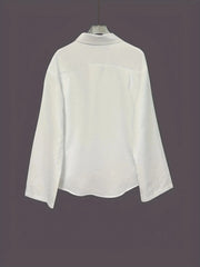 Collared Neck Long Sleeve Shirt