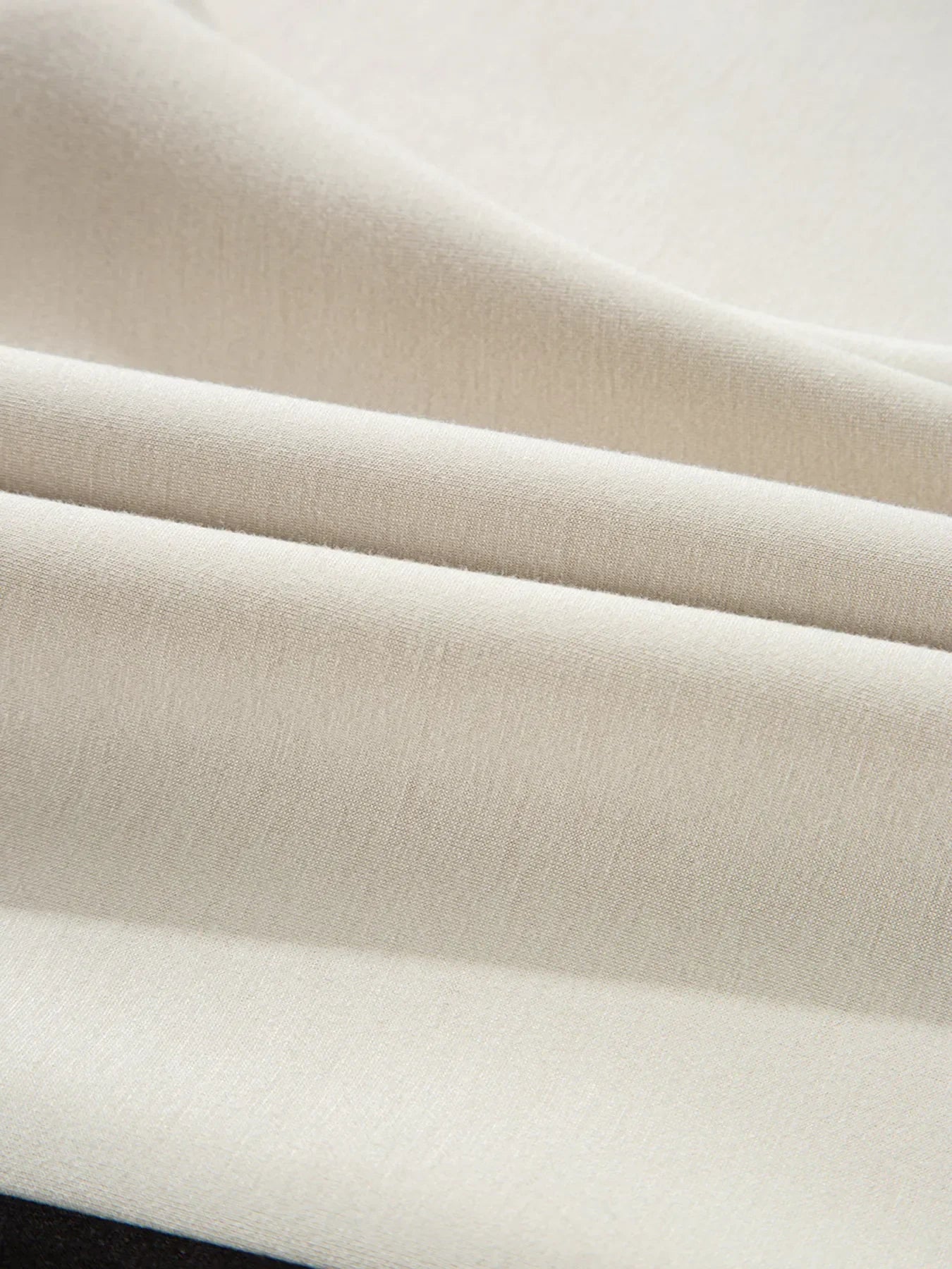 Color Block Half Zip Top and Shorts Two-Piece Set