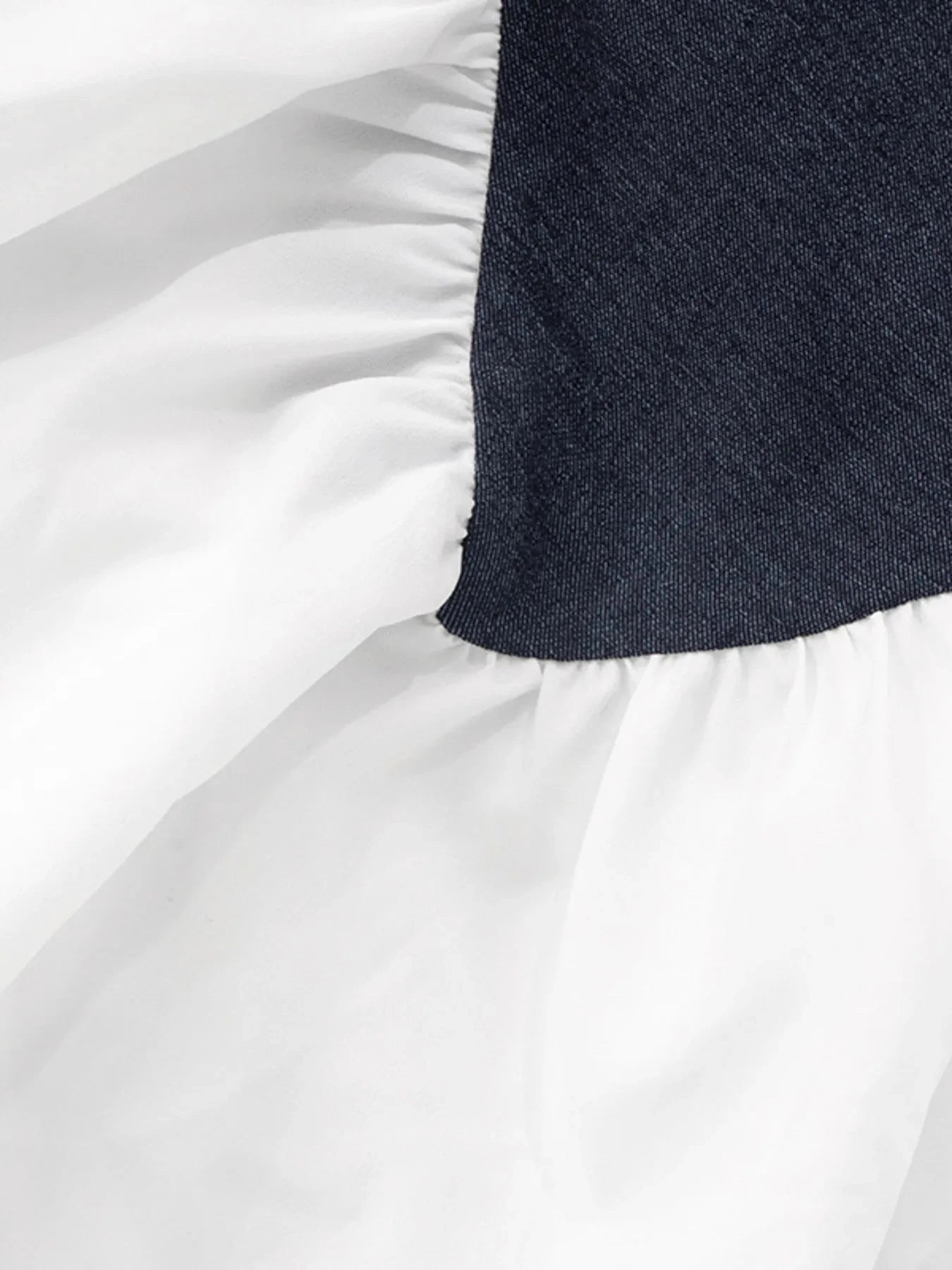 Color Block Halter Neck Dress