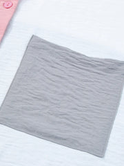 Color Block Oversized Button-Up Shirt with Chest Pocket