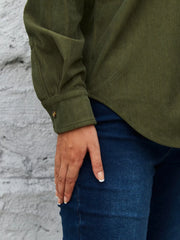 Corduroy Button-Up Shirt