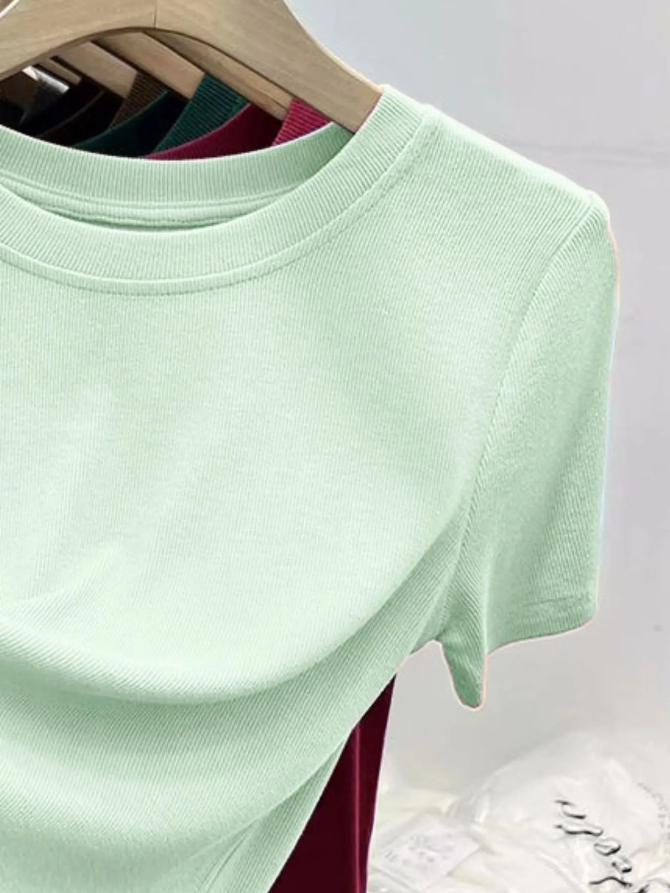 Crew Neck Short Sleeve T-Shirt