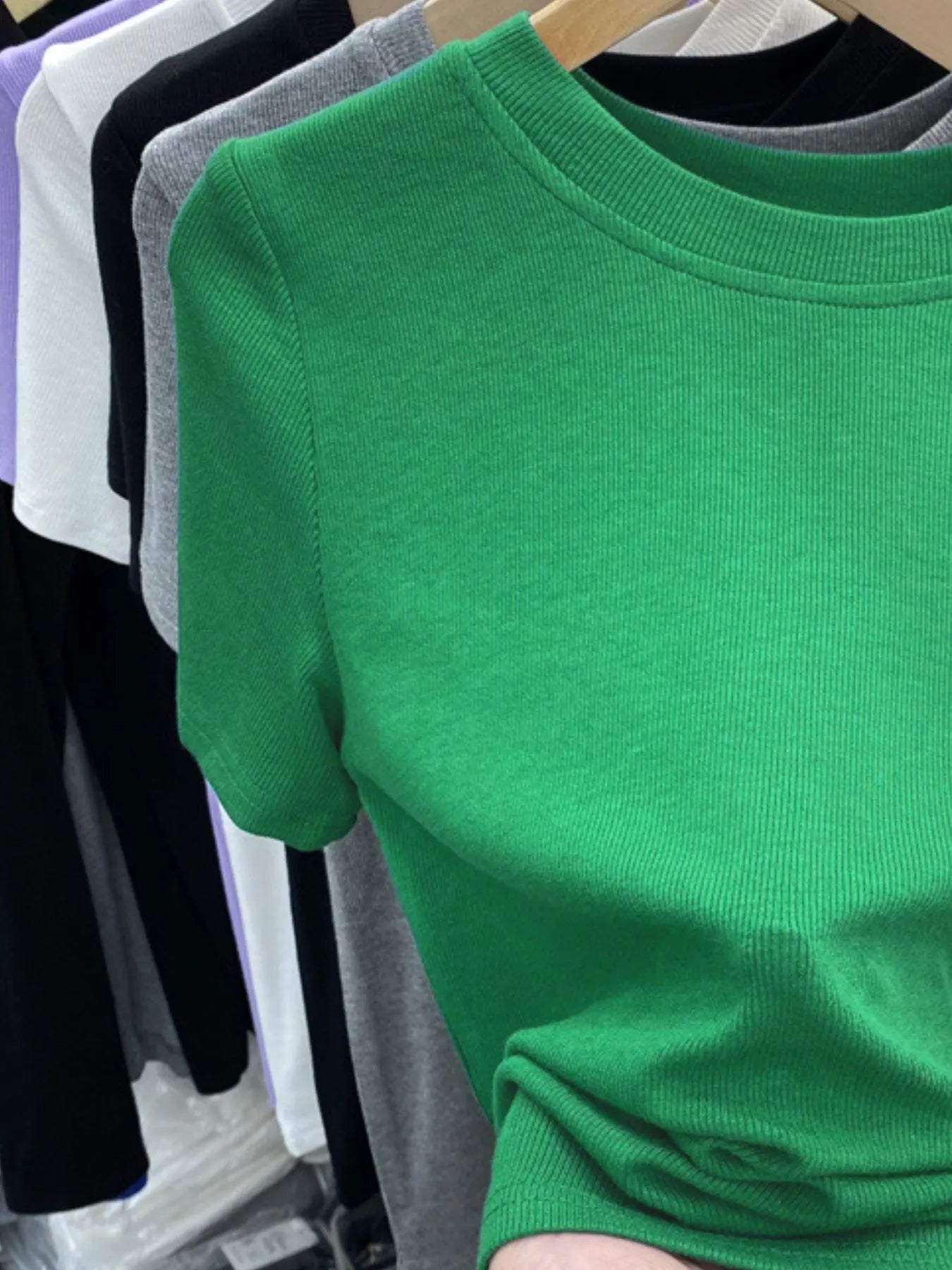 Crew Neck Short Sleeve T-Shirt