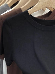 Crew Neck Short Sleeve T-Shirt