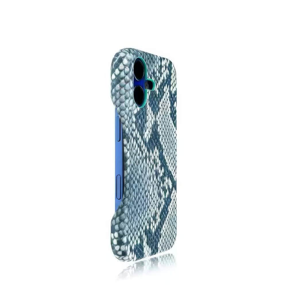 Croc Textured Deluxe ShockProof iPhone Case iPhone 11 / Blue