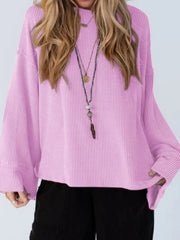 Cutout Back Long Sleeve T-Shirt