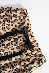 Pantalones anchos de leopardo