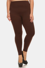 Leggings Yelete de talla completa sin costuras con forro polar