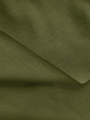 Deep V-Neck Cropped T-Shirt