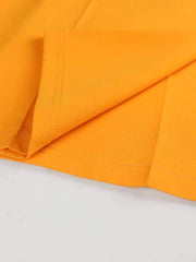 Deep V-Neck Irregular Sleeves Side Slit Dress