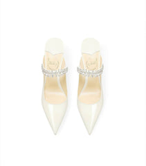 Diamante Decor Open Back Cut Out Heels