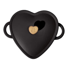 Drew Barrymore Pink Champagne 2QT Cast Iron Heart Dutch Oven cookware