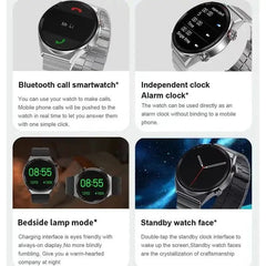 DT3 Mate Smart Watch for Men and Women: 1.5 Inch HD Screen, NFC, Digital GPS Tracker, Fitness Bracelet"