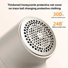 Electric Hairball Trimmer - LED Display Fabric Lint Remover, USB Charging, Portable, Professional, Fast, Household