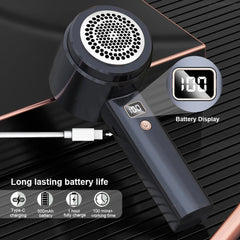 Electric Lint Remover - Rechargeable Fabric Shaver for Clothing, Fuzz & Pellet Removal, M8 Fluff Remover, Hair Ball Trimmer