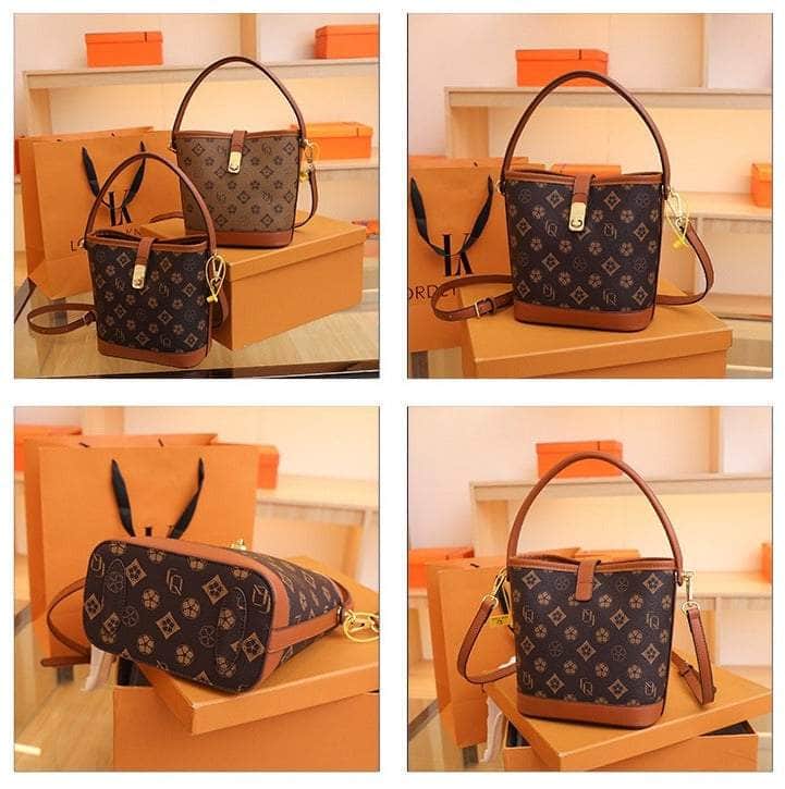 Elegant Crossbody Bucket Bag