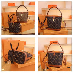 Elegant Crossbody Bucket Bag