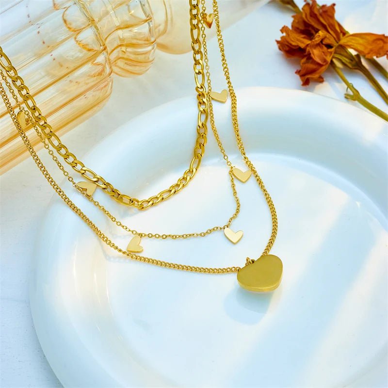 Elegant Heart-Shaped Pearl Pendant Necklace N2055