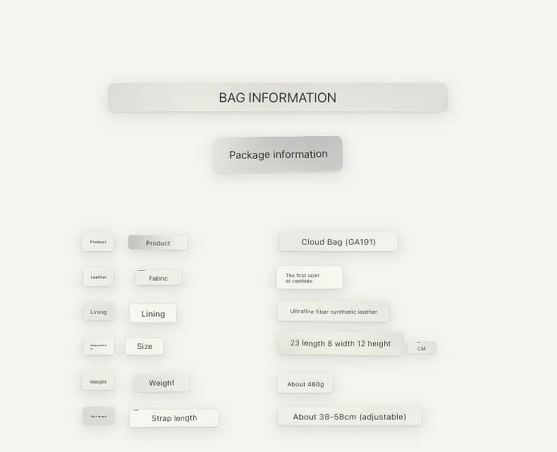 Emerson Small Leather Tote Bag Gray