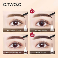 Eyebrow Pomade: Brow Mascara, Natural Waterproof, Long Lasting Creamy Texture - 4 Colors Tinted, Sculpted Brow Gel with Brush