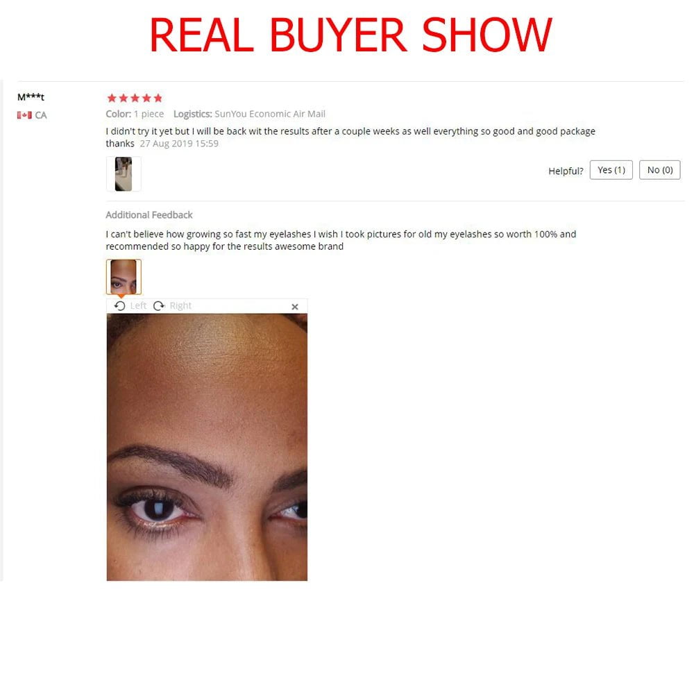 Eyelash Growth Serum Essence For Eyelashes Enhancer Lengthening Thicker 3ml 1 piece