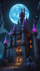 Fairy Tale Magical Castle- Enchanting Wonder