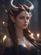 Fantasy Portrait- Horned Beauty