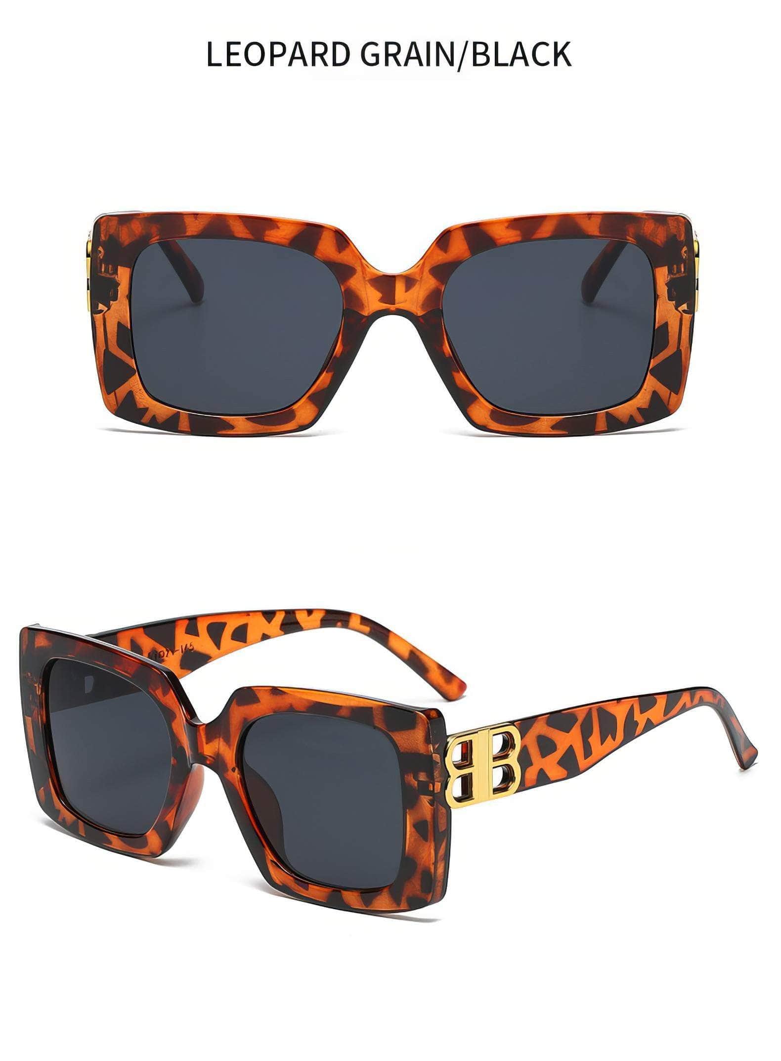 Fashion Large Frame Sunglasses
