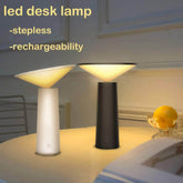 Fashion LED Table Lamp: Dimmable, Bedroom Reading, Aesthetic Room Decoration, Portable USB Rechargeable Night Lights