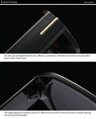 Fashion Square T-Frame Sunglasses