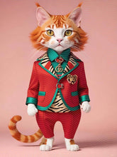 Fashionably Dressed Human-Like Cat Enhanced JPEG Collection
