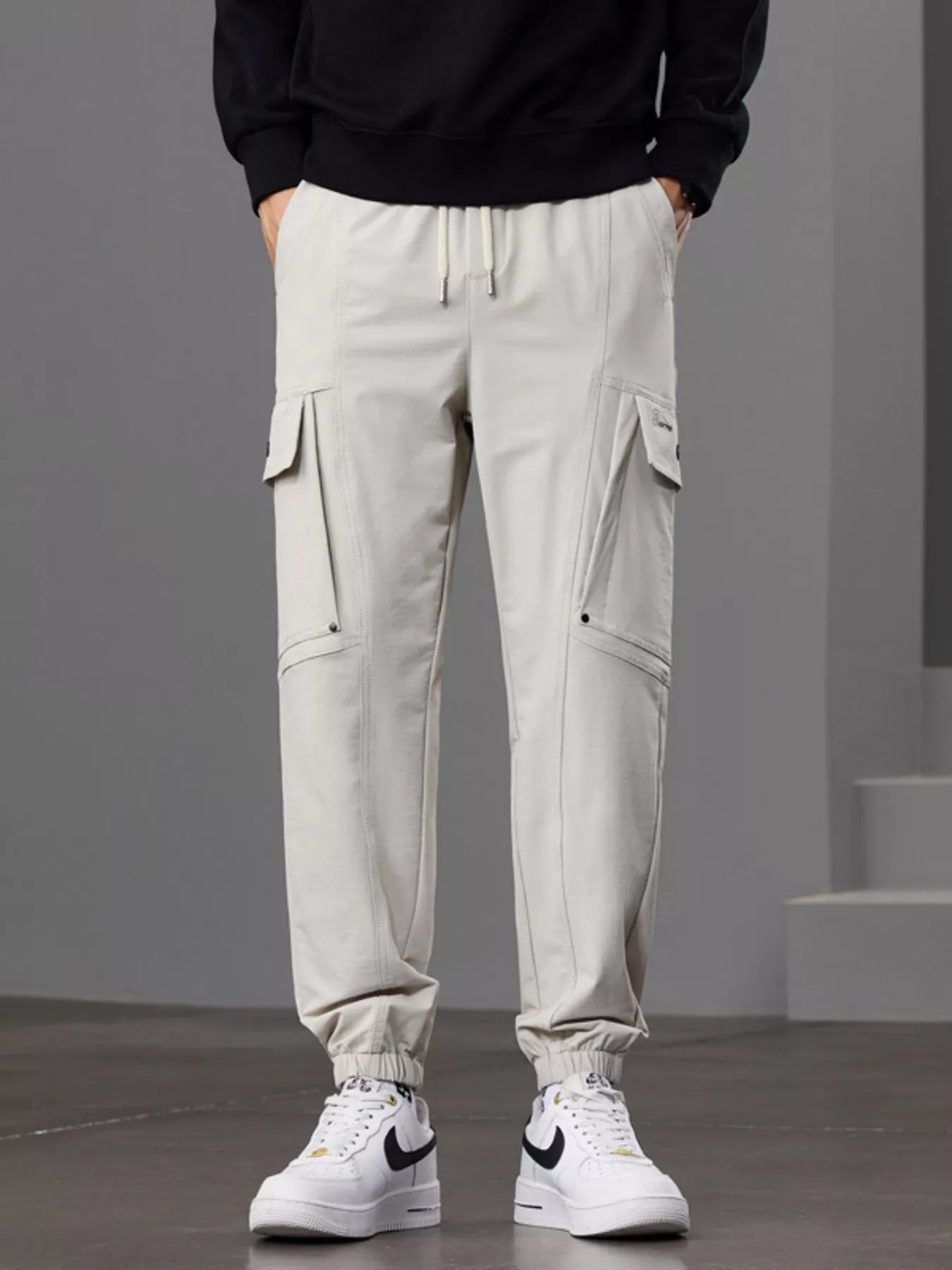 mens-casual-cargo-pants-with-drawstring-waist-09