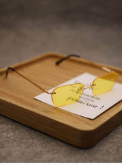 Flat Top Square Sunglasses