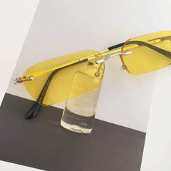 Flat Top Square Sunglasses